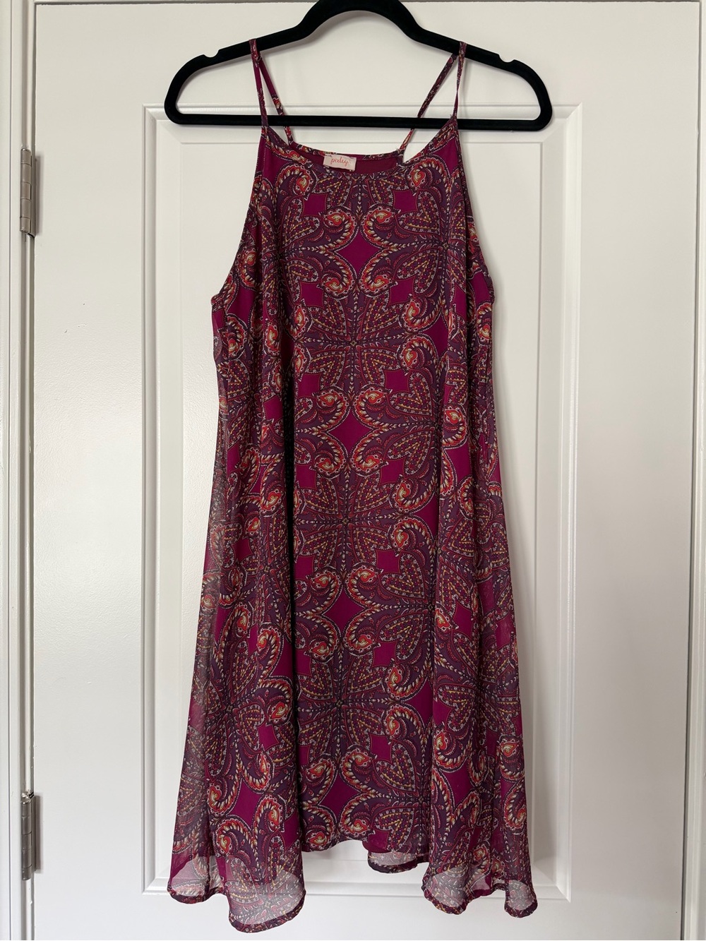 Pixley paisley mini dress